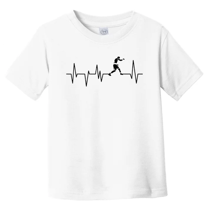 Boxer Heartbeat Boxing Gift Boxing Lover Boxing Trainer Toddler T-Shirt