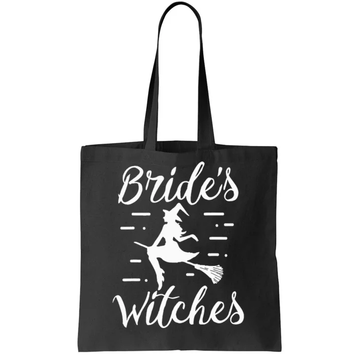 Bride's Halloween Bachelorette Party Witch Wedding Fun! Tote Bag