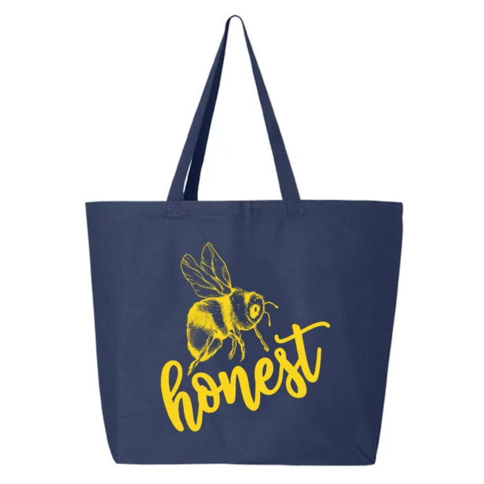 Bee Honest Be Honest Lovely Summer Bee Honesty Truth Trust Meaningful Gift 25L Jumbo Tote