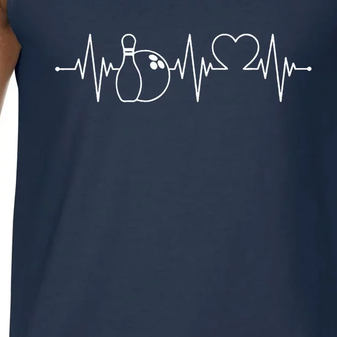 Bowling Heartbeat Bowler Comfort Colors® Tank Top