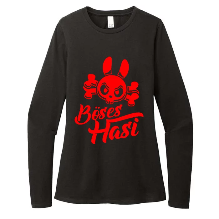 BöSes Hasi Womens CVC Long Sleeve Shirt