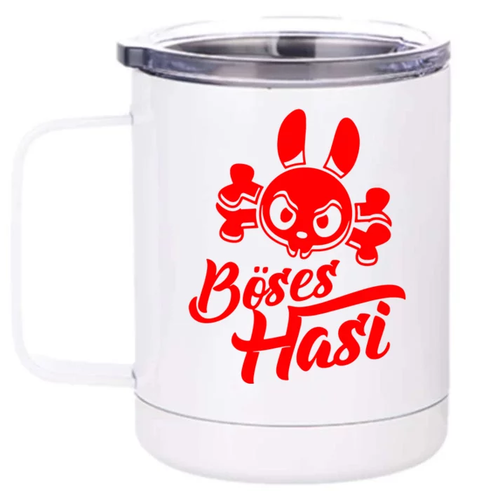 BöSes Hasi Front & Back 12oz Stainless Steel Tumbler Cup