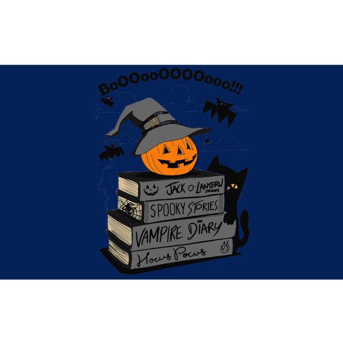 Boo! Halloween Books Spooky Artwork For Women And Bumper Sticker