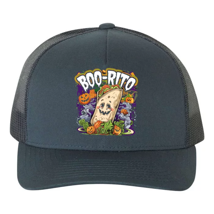 Boorito Halloween Burrito Cute Ghost Pumpkin Funny Gift Yupoong Adult 5-Panel Trucker Hat