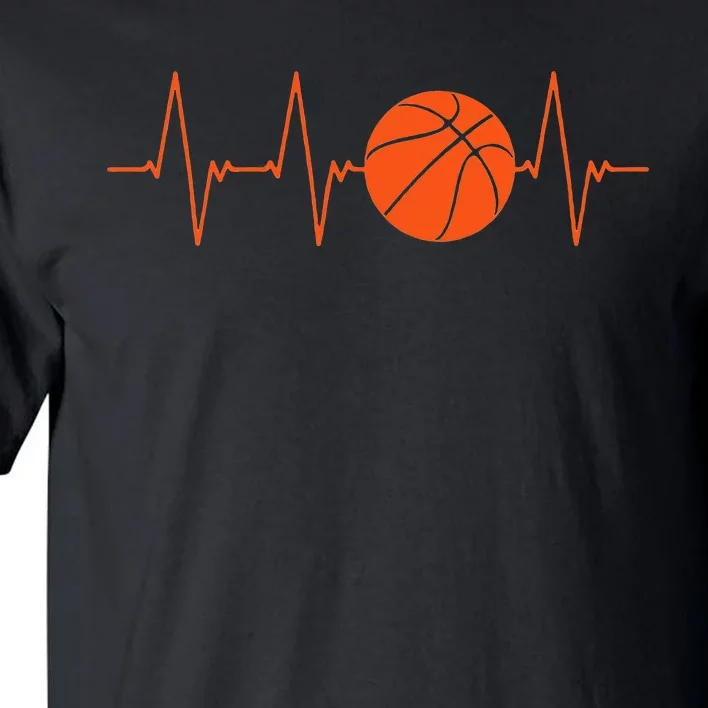 Basketball Heartbeat BBall Gift Tall T-Shirt