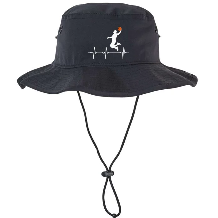 Basketball Heartbeat Legacy Cool Fit Booney Bucket Hat