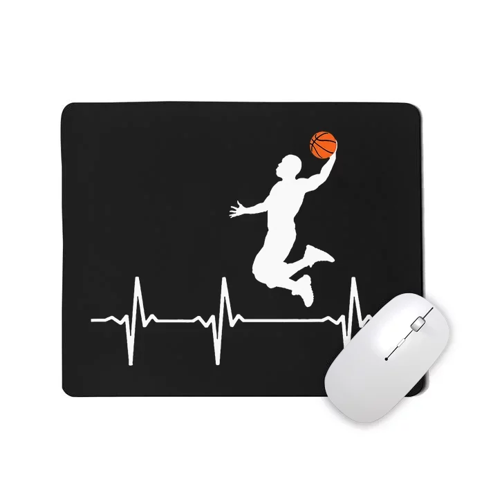 Basketball Heartbeat Mousepad