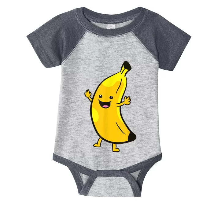 Banana Happy Banana Costume Fruit Love Bananas Infant Baby Jersey Bodysuit