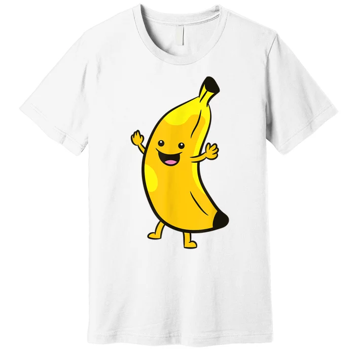 Banana Happy Banana Costume Fruit Love Bananas Premium T-Shirt