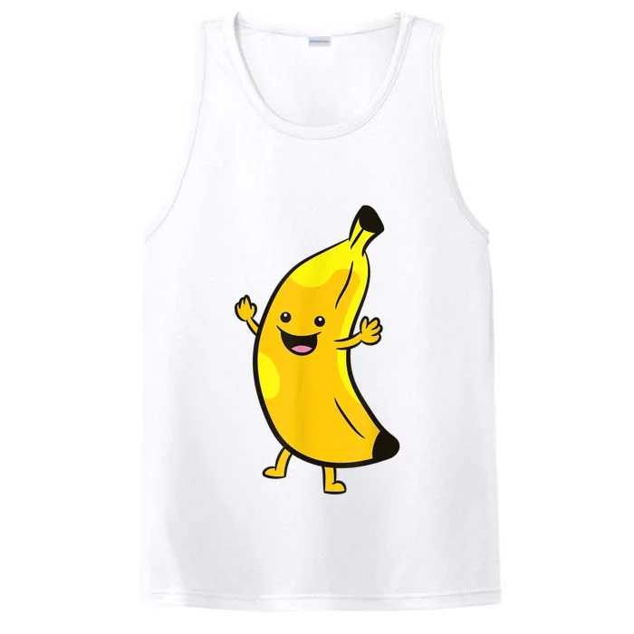 Banana Happy Banana Costume Fruit Love Bananas Performance Tank