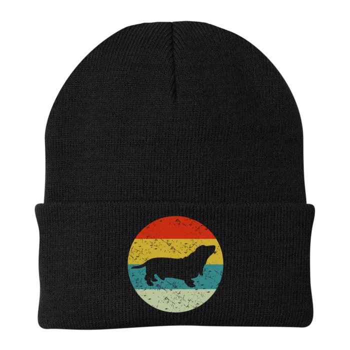 Basset Hound Knit Cap Winter Beanie