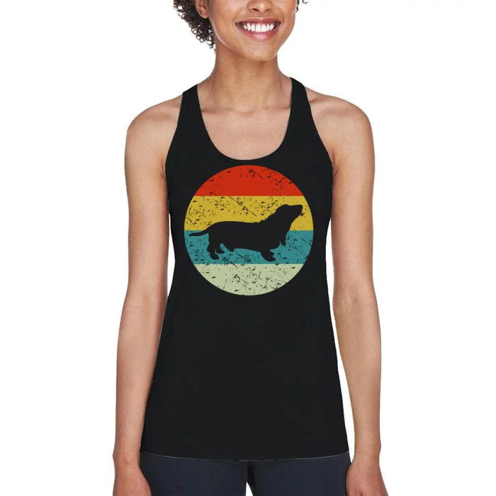 Basset Hound Women's Racerback Tank