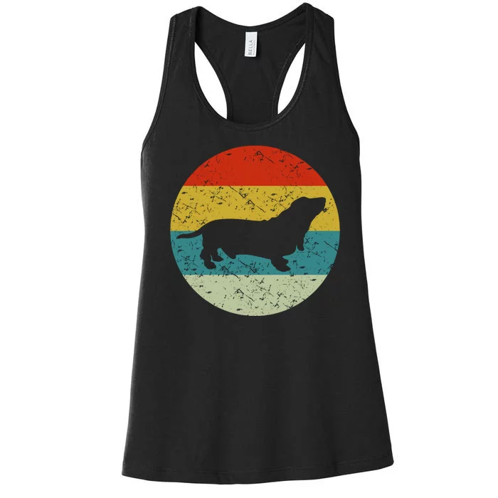 Basset Hound Women's Racerback Tank