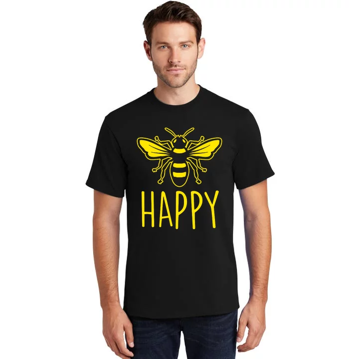 Bee Happy Tall T-Shirt