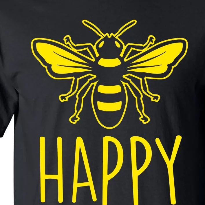 Bee Happy Tall T-Shirt