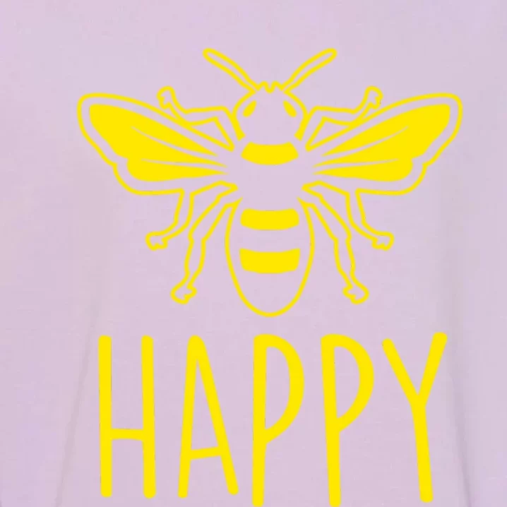 Bee Happy Garment-Dyed Sweatshirt