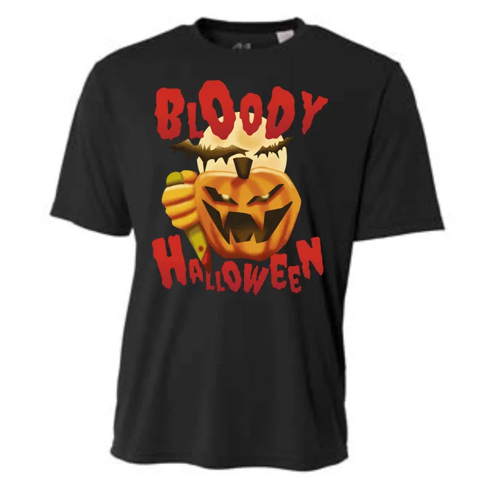 Bloody Halloween Cooling Performance Crew T-Shirt