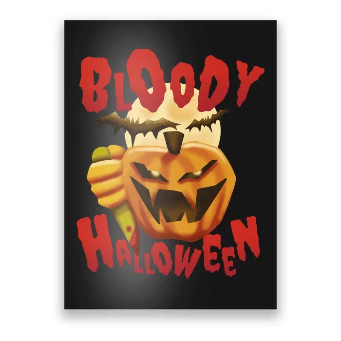 Bloody Halloween Poster