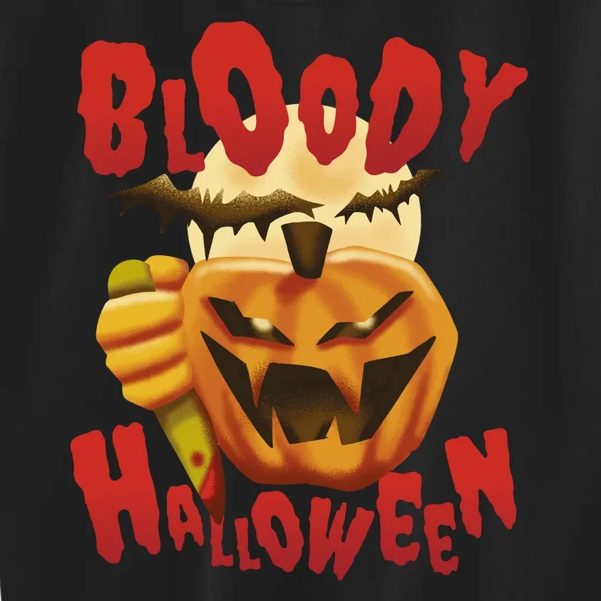 Bloody Halloween Kids Sweatshirt