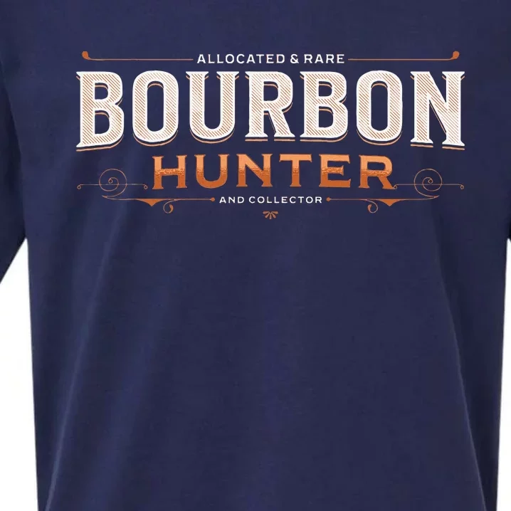 Bourbon Hunter Collector For Whiskey Lover Fan Sueded Cloud Jersey T-Shirt