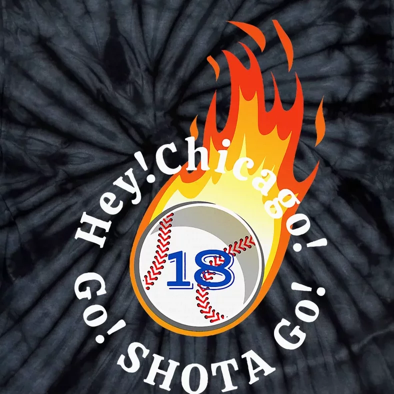 Baseball. Hey! Chicago!. Go! Shota Go! Imanaga Tie-Dye T-Shirt