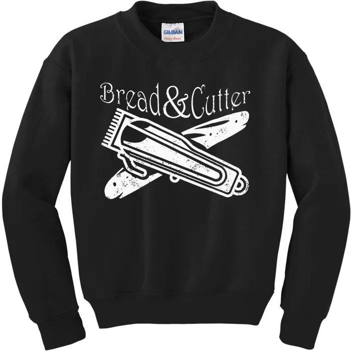 Barber Hairdresser Coiffeur Hairstylist Barber Kids Sweatshirt