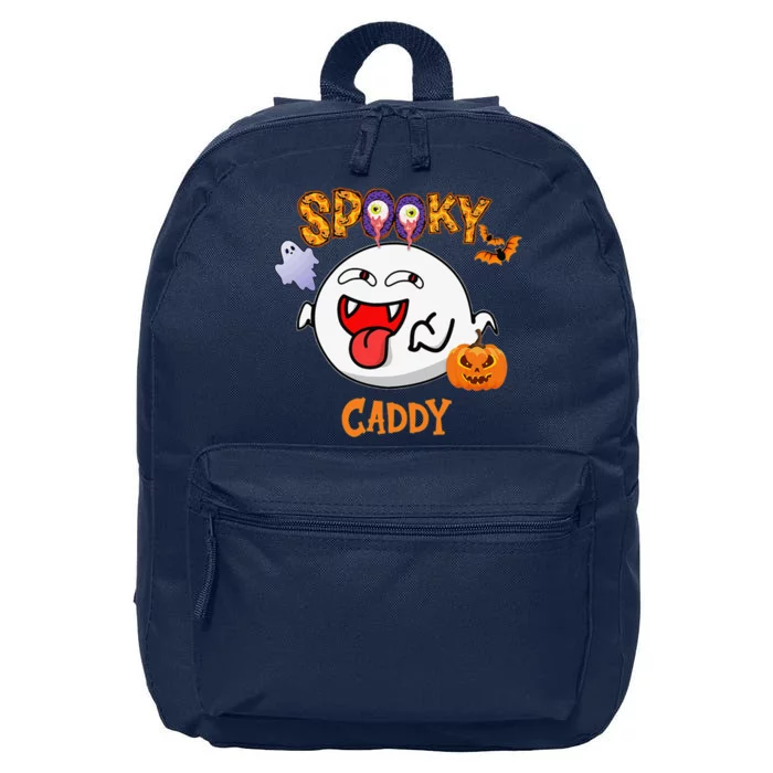 Boo Halloween Costume Spooky Caddy 16 in Basic Backpack