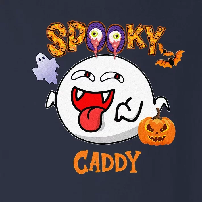 Boo Halloween Costume Spooky Caddy Toddler Long Sleeve Shirt