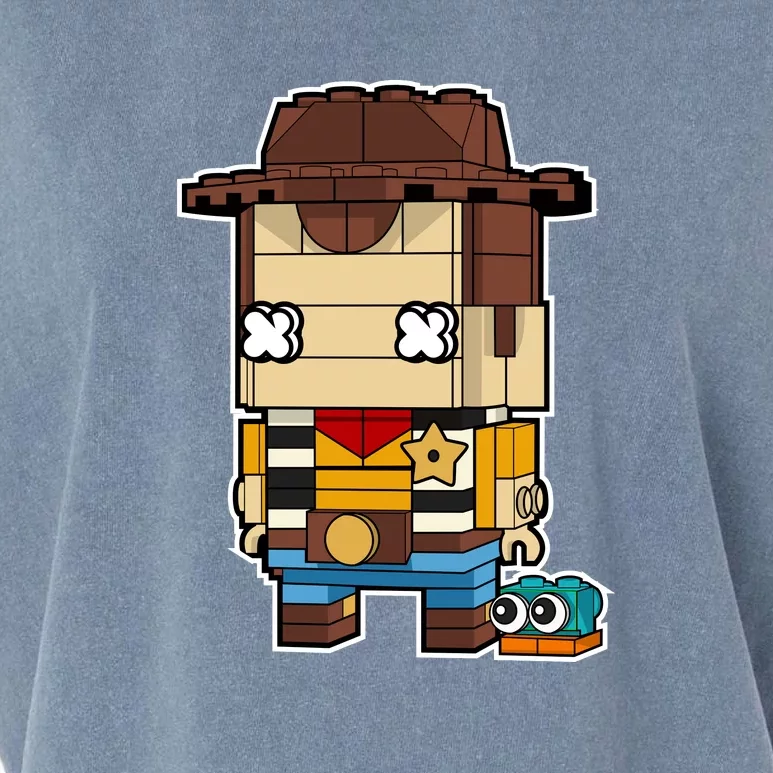 Brick Head Cowboy Woody Garment-Dyed Women's Muscle Tee