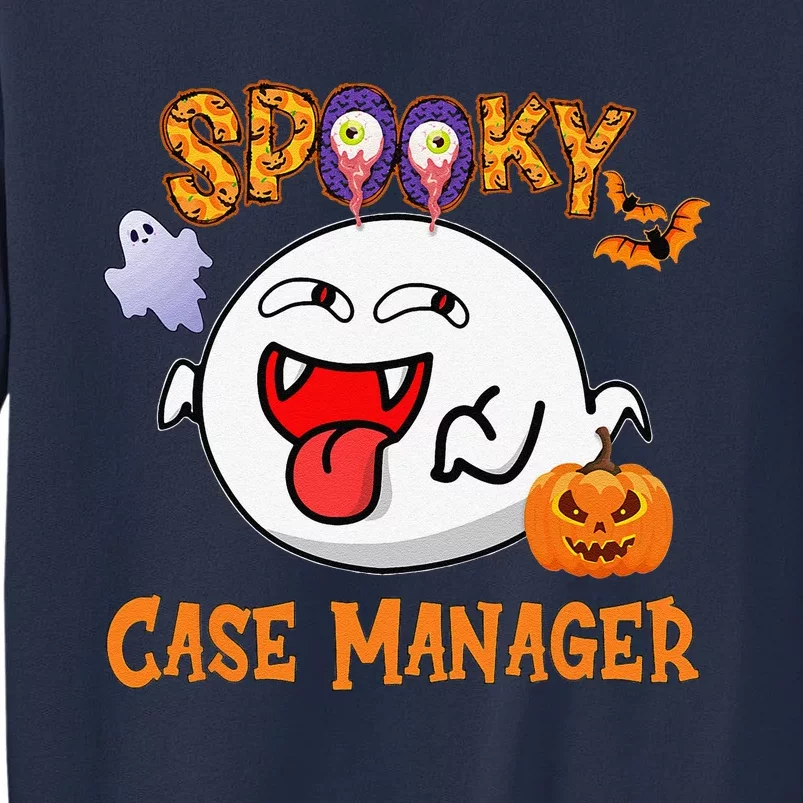 Boo Halloween Costume Spooky Case Manager Sweatshirt