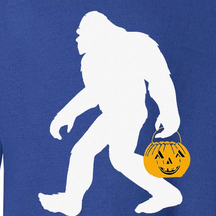 Bigfoot Halloween Costume Design Funny Toddler Sweatshirt