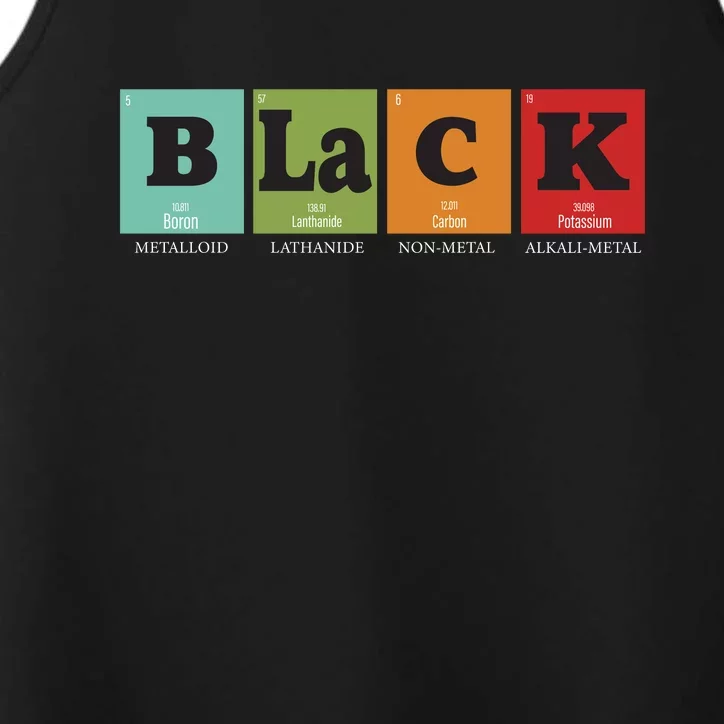 Black History Chemstry Prime Element Performance Tank