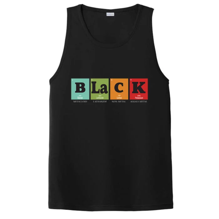 Black History Chemstry Prime Element Performance Tank