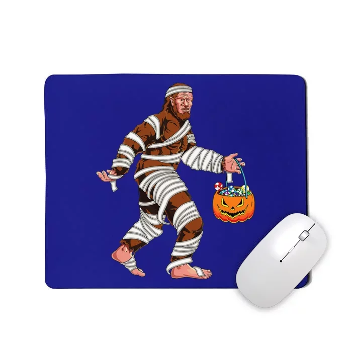 Bigfoot Halloween Costume Idea Sasquatch Mummy Spooky Yeti Gift Mousepad