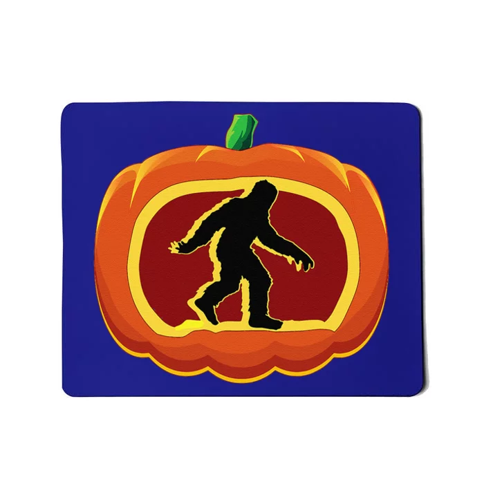 Bigfoot Halloween Costume Idea Sasquatch Pumpkin Yeti Gift Mousepad