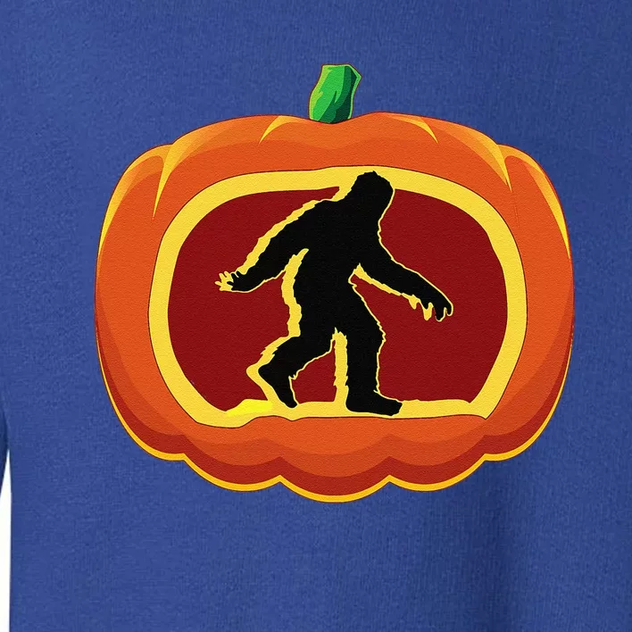 Bigfoot Halloween Costume Idea Sasquatch Pumpkin Yeti Gift Toddler Sweatshirt