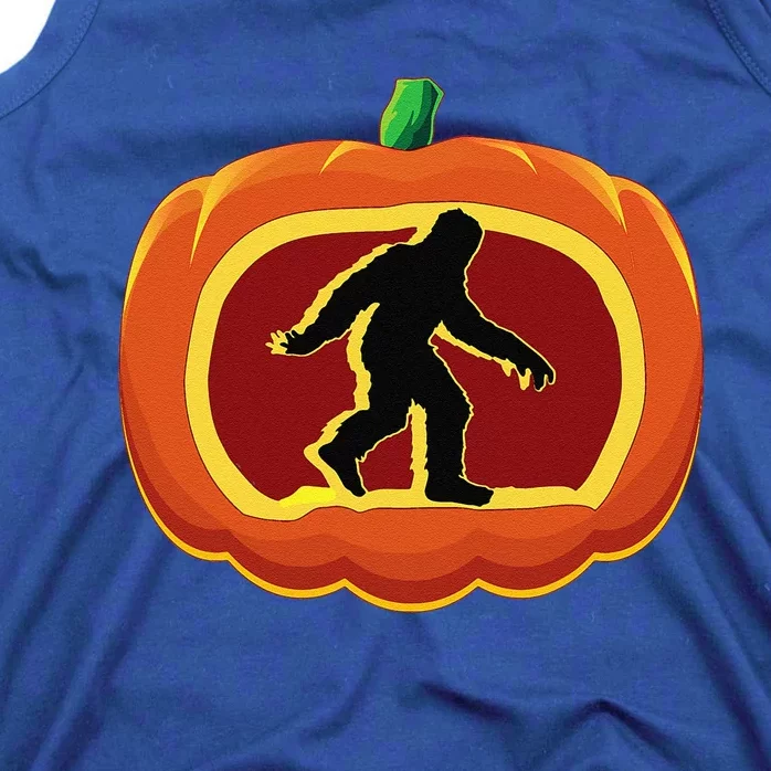 Bigfoot Halloween Costume Idea Sasquatch Pumpkin Yeti Gift Tank Top