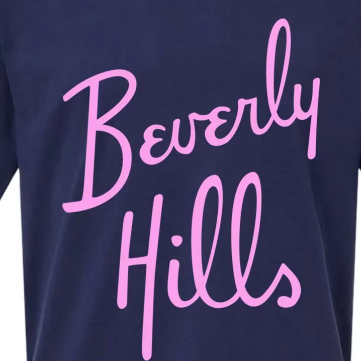 Beverly Hills California Hotel Souvenir Valley Girl Pride CA Sueded Cloud Jersey T-Shirt