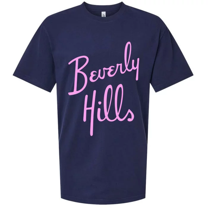 Beverly Hills California Hotel Souvenir Valley Girl Pride CA Sueded Cloud Jersey T-Shirt