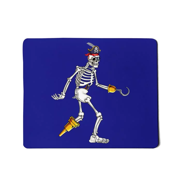 Bigfoot Halloween Costume Sasquatch Skeleton Pirate Yeti Cute Mousepad