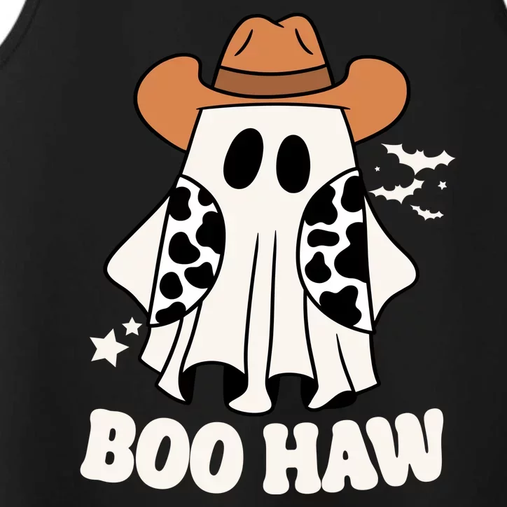 Boo Haw Country Ghost Funny Halloween Performance Tank