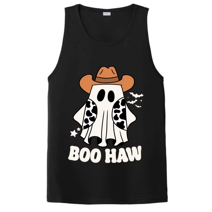 Boo Haw Country Ghost Funny Halloween Performance Tank