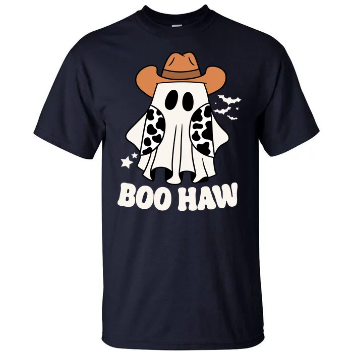 Boo Haw Country Ghost Funny Halloween Tall T-Shirt