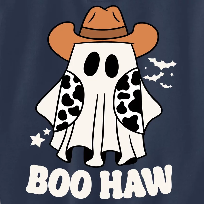 Boo Haw Country Ghost Funny Halloween Kids Sweatshirt