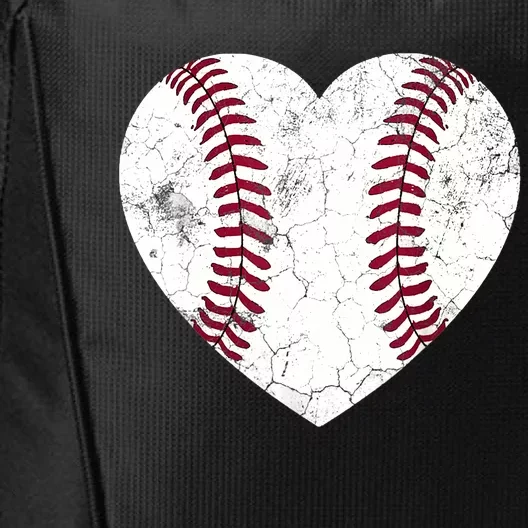 Baseball Heart Cute Mom Dad Brother Sister Family Baseball City Backpack