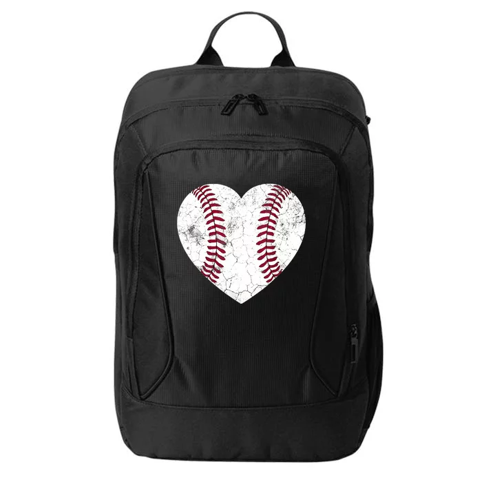 Baseball Heart Cute Mom Dad Brother Sister Family Baseball City Backpack