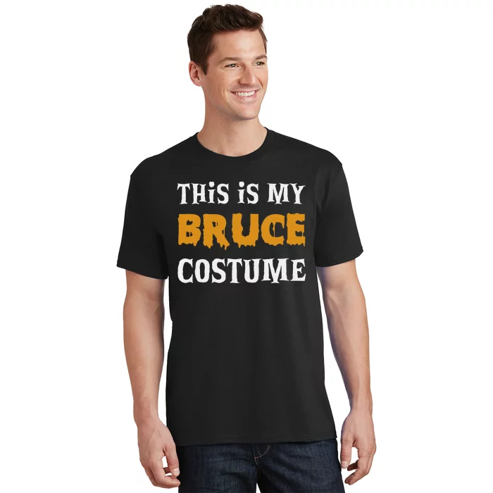 Bruce Halloween Costume Funny T-Shirt