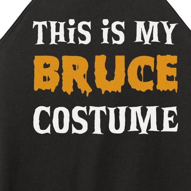 Bruce Halloween Costume Funny Women’s Perfect Tri Rocker Tank