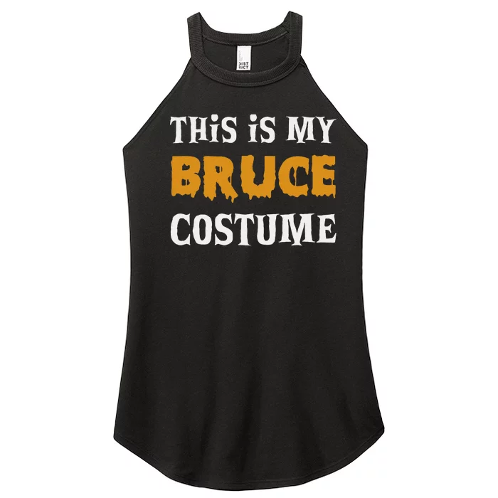 Bruce Halloween Costume Funny Women’s Perfect Tri Rocker Tank