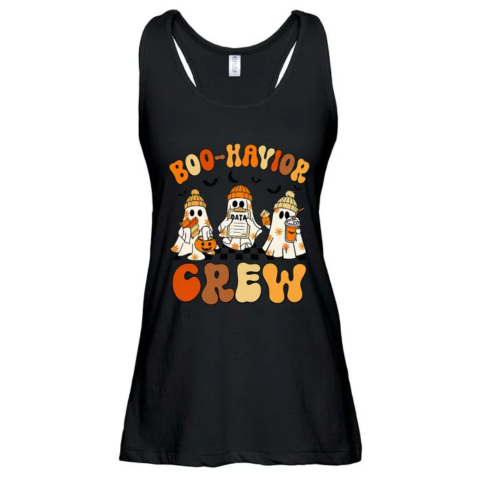 Boo Havior Crew Behavior Analyst Halloween Aba Rbt Ladies Essential Flowy Tank